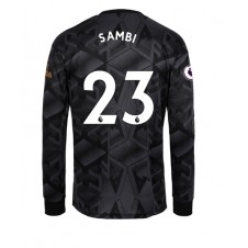 Arsenal Albert Sambi Lokonga #23 Bortedrakt 2022-23 Langermet